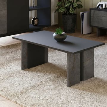 Sofabord Homitis Ravello (90 x 40 x 50 cm) Marmor antrasitt - Møbler - Bord - Sofabord & salongbord