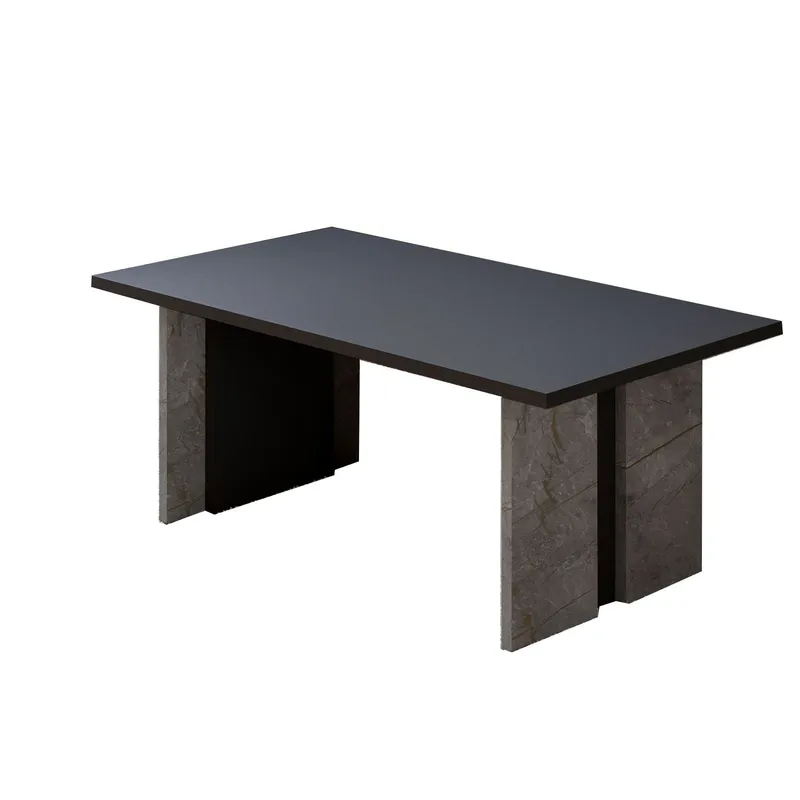 Sofabord Homitis Ravello (90 x 40 x 50 cm) Marmor antrasitt