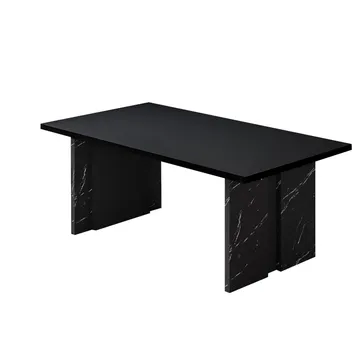 Sofabord Homitis Ravello (90 x 40 x 50 cm) Svart marmor