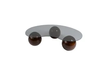 Sofabord Homitis Sofabord Jaromere Valnøtt / Grå Mellommørkt tre, grå - Møbler - Bord - Sofabord & salongbord