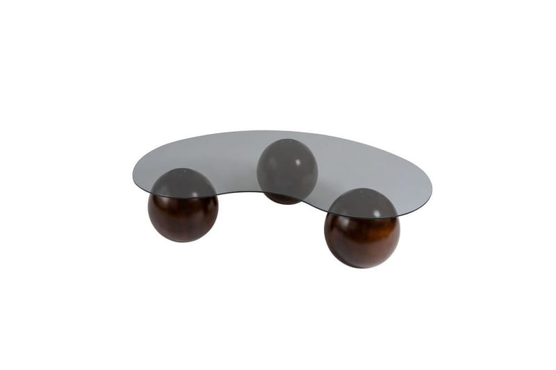 Sofabord Homitis Sofabord Jaromere Valnøtt / Grå Mellommørkt tre, grå