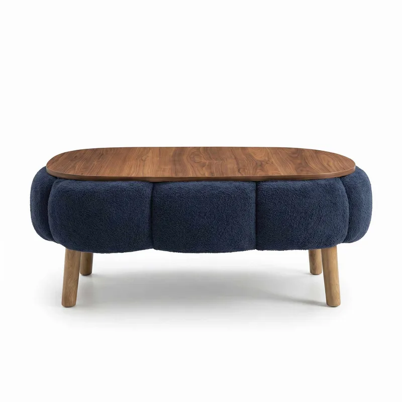 Sofabord Homitis Papatya (98 x 45 x 68 cm) Antrasitt