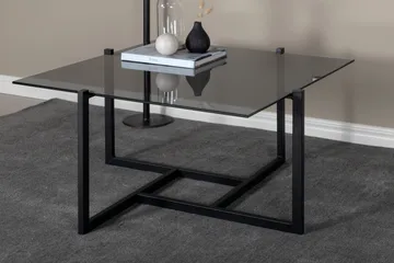 Hybrid Sofabord 80x80 cm - Grå - Møbler - Bord - Sofabord & salongbord