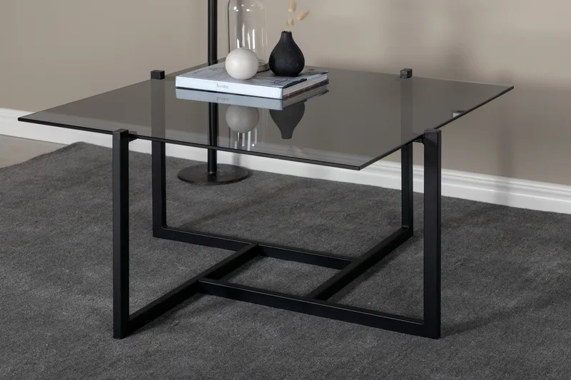 Hybrid Sofabord 80x80 cm - Grå - Møbler - Bord - Sofabord & salongbord