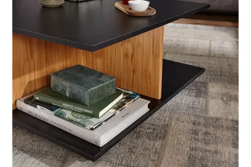 Hyland Sofabord 70 cm - Svart - Møbler - Bord - Sofabord & salongbord