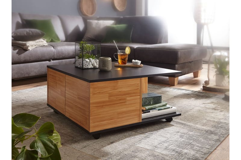 Hyland Sofabord 70 cm - Svart - Møbler - Bord - Sofabord & salongbord