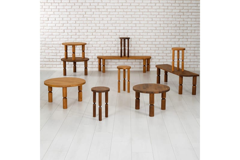 Ida Sofabord 60 cm - Brun - Møbler - Bord - Sofabord & salongbord