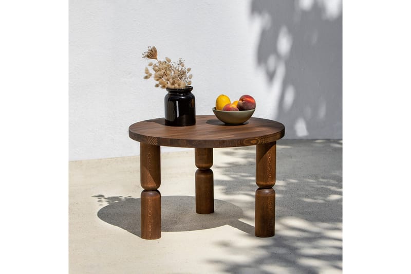 Ida Sofabord 60 cm - Valnøtt - Møbler - Bord - Sofabord & salongbord