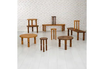 Ida Sofabord 70 cm - Brun - Møbler - Bord - Sofabord & salongbord