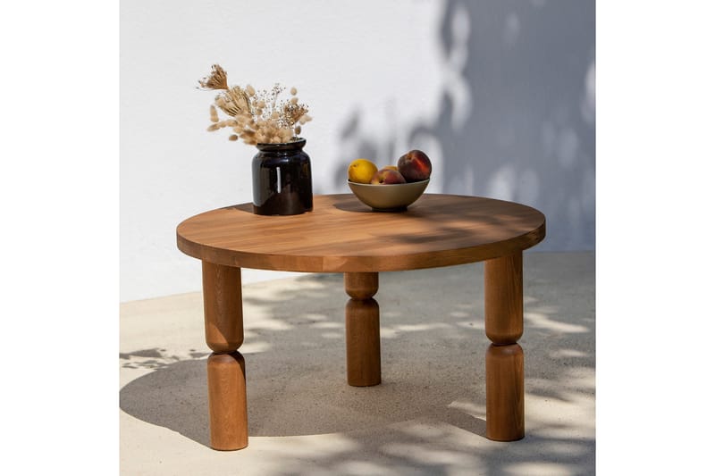 Ida Sofabord 70 cm - Brun - Møbler - Bord - Sofabord & salongbord