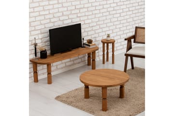 Ida Sofabord 70 cm - Brun - Møbler - Bord - Sofabord & salongbord