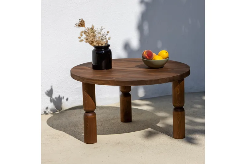 Ida Sofabord 70 cm - Valnøtt - Møbler - Bord - Sofabord & salongbord