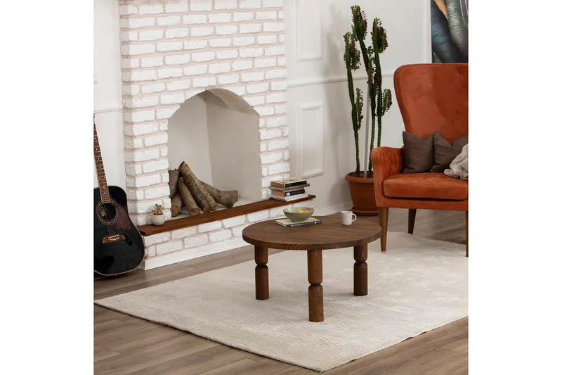 Ida Sofabord 70 cm - Valnøtt - Møbler - Bord - Sofabord & salongbord