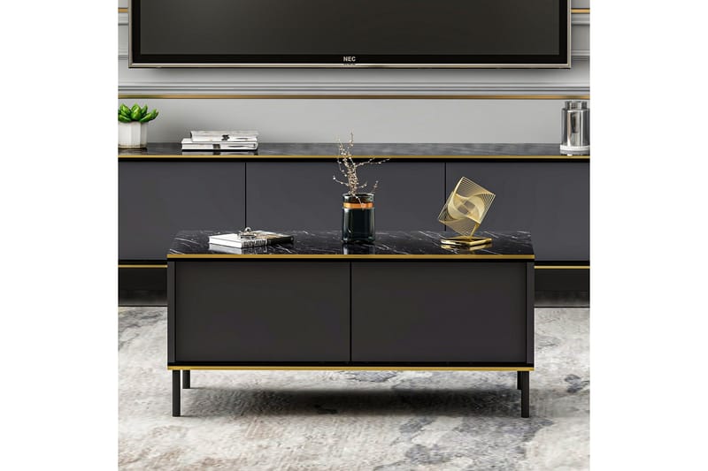 Imaj Sofabord 90 cm - Antrasitt - Møbler - Bord - Sofabord & salongbord