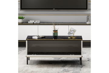 Imaj Sofabord 90 cm - Hvit - Møbler - Bord - Sofabord & salongbord