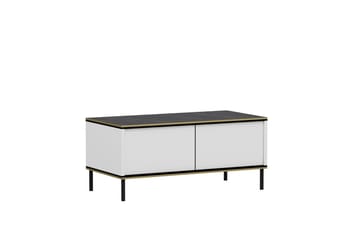 Imaj Sofabord 90 cm - Hvit - Møbler - Bord - Sofabord & salongbord