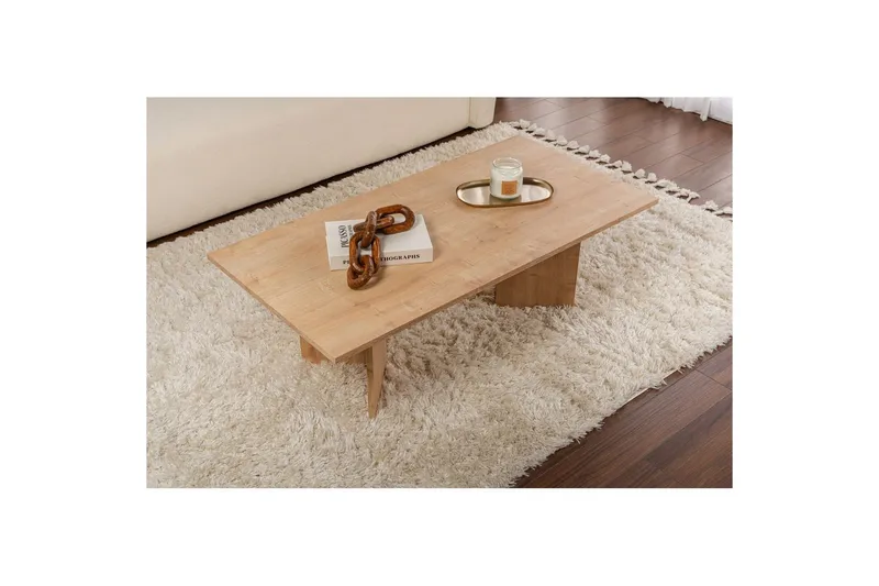 Sofabord Isami Safir Eik - Safir Eik - Møbler - Bord - Sofabord & salongbord