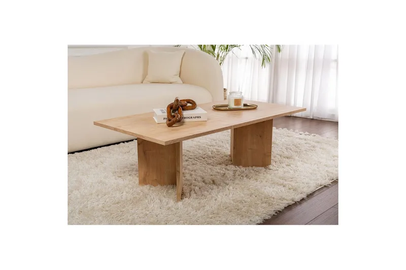 Sofabord Isami Safir Eik - Safir Eik - Møbler - Bord - Sofabord & salongbord