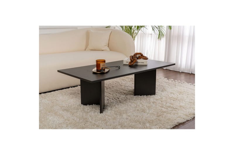 Sofabord Isami Tre Svart - Tre Svart - Møbler - Bord - Sofabord & salongbord