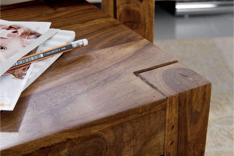 Jaisen Settbord 45 cm 3 Bord - Massivt Tre - Møbler - Bord - Sofabord & salongbord