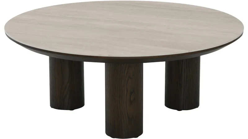 Sofabord Järvik 110 cm - brunlakkerte ben - Møbler - Bord - Sofabord & salongbord