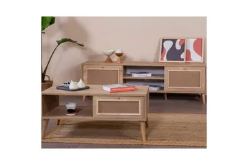 Sofabord Jatinder Eik - Eik - Møbler - Bord - Sofabord & salongbord