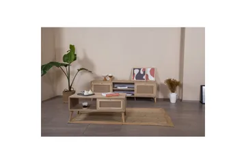 Sofabord Jatinder Eik - Eik - Møbler - Bord - Sofabord & salongbord