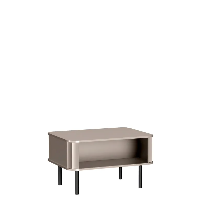 Joriel Sofabord 92 cm, Beige|svart