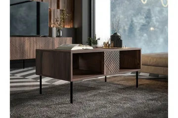 Juniskär Sofabord 55 cm - Valnøtt - Møbler - Bord - Sofabord & salongbord