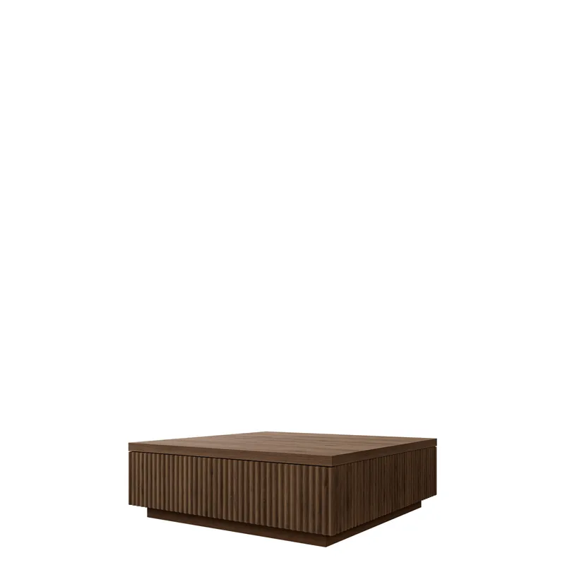 Juvik Sofabord 80 cm - brun - Møbler - Bord - Sofabord & salongbord - Sofabord med oppbevaring