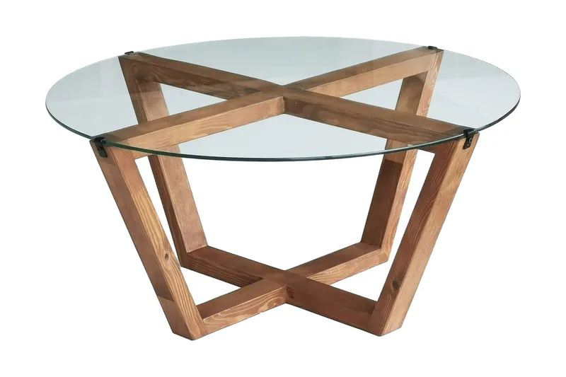 Kafrein Sofabord 75x35x75 cm, Brun