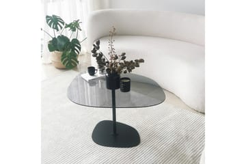 Karamea Sofabord 85 cm - Grå/Svart - Møbler - Bord - Sofabord & salongbord