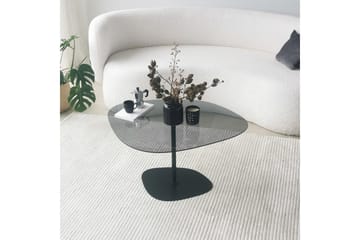 Karamea Sofabord 85 cm - Grå/Svart - Møbler - Bord - Sofabord & salongbord