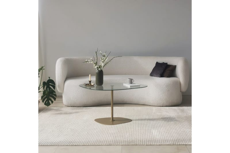Karamea Sofabord 85 cm - Gull - Møbler - Bord - Sofabord & salongbord