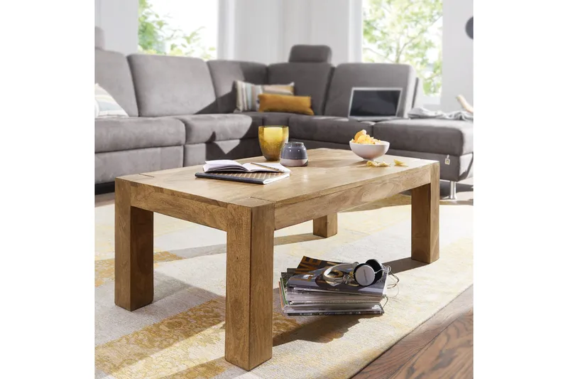 Kellaher Sofabord 110 cm - Akacia - Møbler - Bord - Sofabord & salongbord