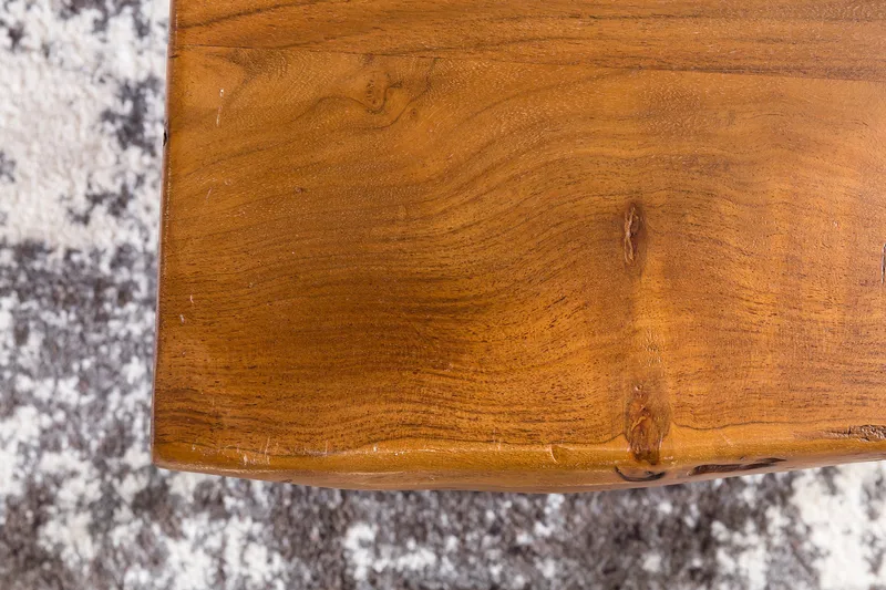 Kezia Sofabord 56 cm - Massivt Tre/Svart - Møbler - Bord - Sofabord & salongbord