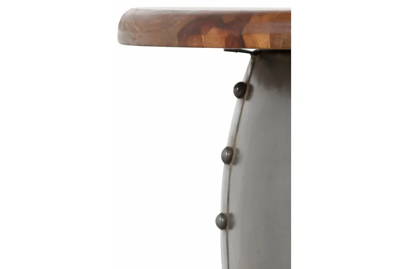 Khalsa Sofabord 75 cm Rundt - MangoTre/Brun - Møbler - Bord - Sofabord & salongbord