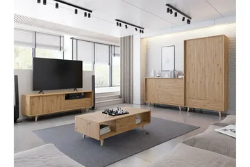 Kintore Sofabord 60 cm - Brun - Møbler - Bord - Sofabord & salongbord