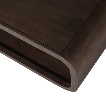 Sofabord Kinu 120 cm - Mørk brun - Møbler - Bord - Sofabord & salongbord