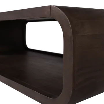 Sofabord Kinu 120 cm - Mørkebrun - Møbler - Bord - Sofabord & salongbord