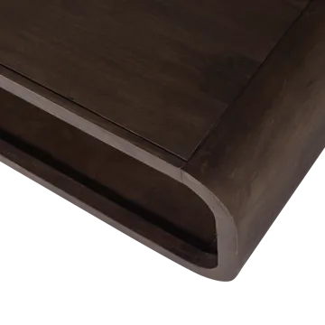 Sofabord Kinu 120 cm - Mørkebrun - Møbler - Bord - Sofabord & salongbord