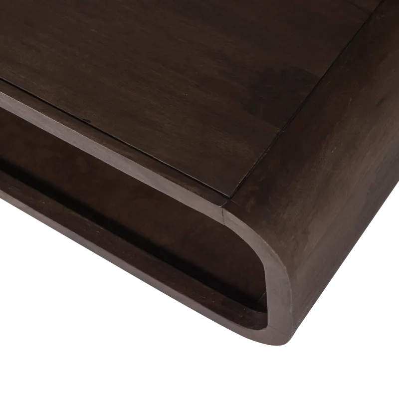 Sofabord Kinu 120 cm - Mørkebrun - Møbler - Bord - Sofabord & salongbord