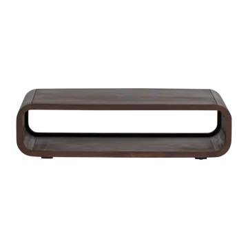 Sofabord Kinu 120 cm - Mørkebrun - Møbler - Bord - Sofabord & salongbord