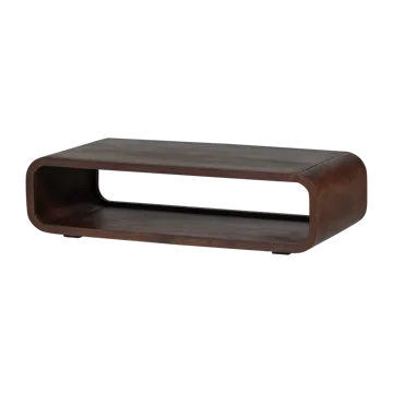 Sofabord Kinu 120 cm - Mørkebrun - Møbler - Bord - Sofabord & salongbord