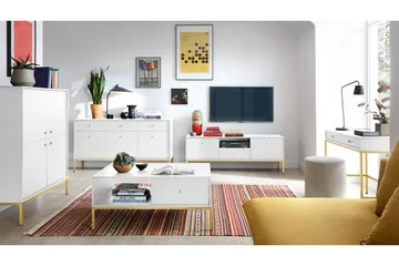 Klinkerville Sofabord 68,1 cm - Hvid - Møbler - Bord - Sofabord & salongbord