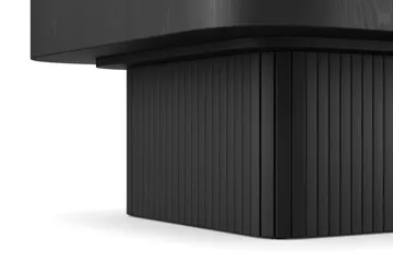 Kopparbo Sofabord 80 cm - Svart Tre - Møbler - Bord - Sofabord & salongbord