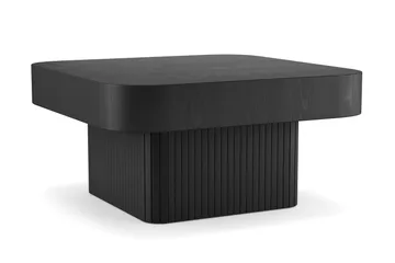 Kopparbo Sofabord 80 cm - Svart Tre - Møbler - Bord - Sofabord & salongbord