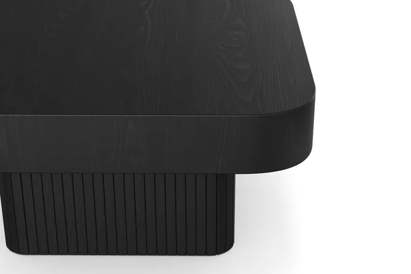 Kopparbo Sofabord 80 cm - Svartbeiset eik - Møbler - Bord - Sofabord & salongbord