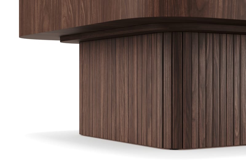 Kopparbo Sofabord 80 cm - Valnøtt - Møbler - Bord - Sofabord & salongbord