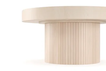 Kopparbo Sofabord - Lyst hvitlasert eiketre - Møbler - Bord - Sofabord & salongbord